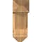 Ekena Millwork Traditional Arts and Crafts Smooth Bracket w/ Offset Brace, Western Red Cedar, 7 1/2"W x 20"D x 20"H BKT0806X20X20TRA03SWR - alternate 2
